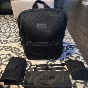 SOLD Dagne Dover Black Backpack Set